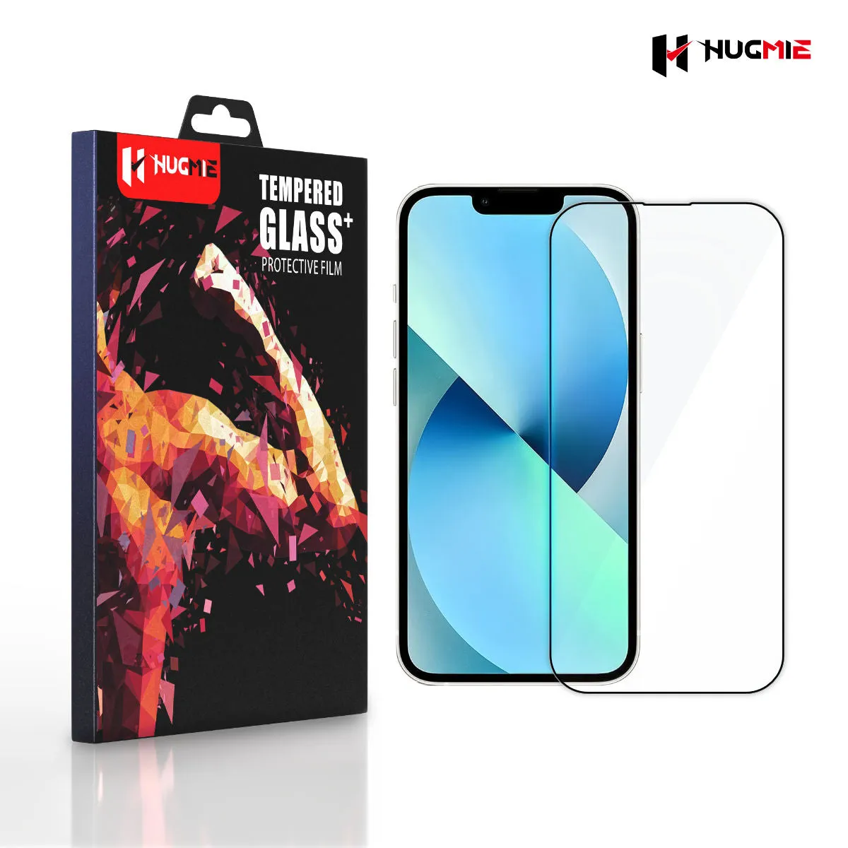 2x Hugmie® iPhone 13 Mini Full Coverage Screen Protector