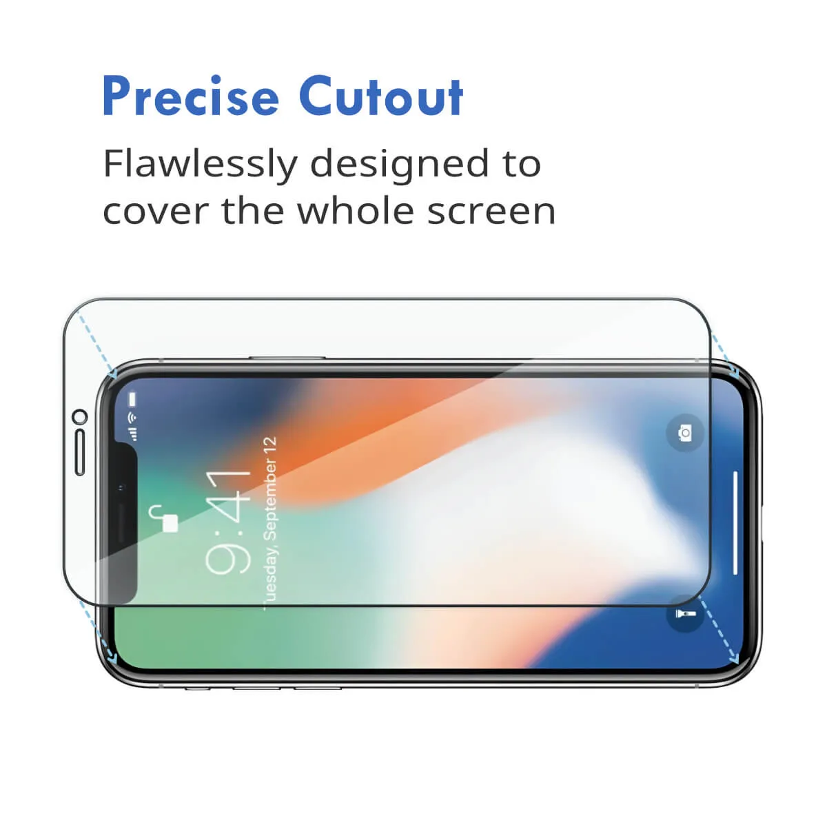 2x Hugmie® iPhone 14 Pro Full Coverage Screen Protector