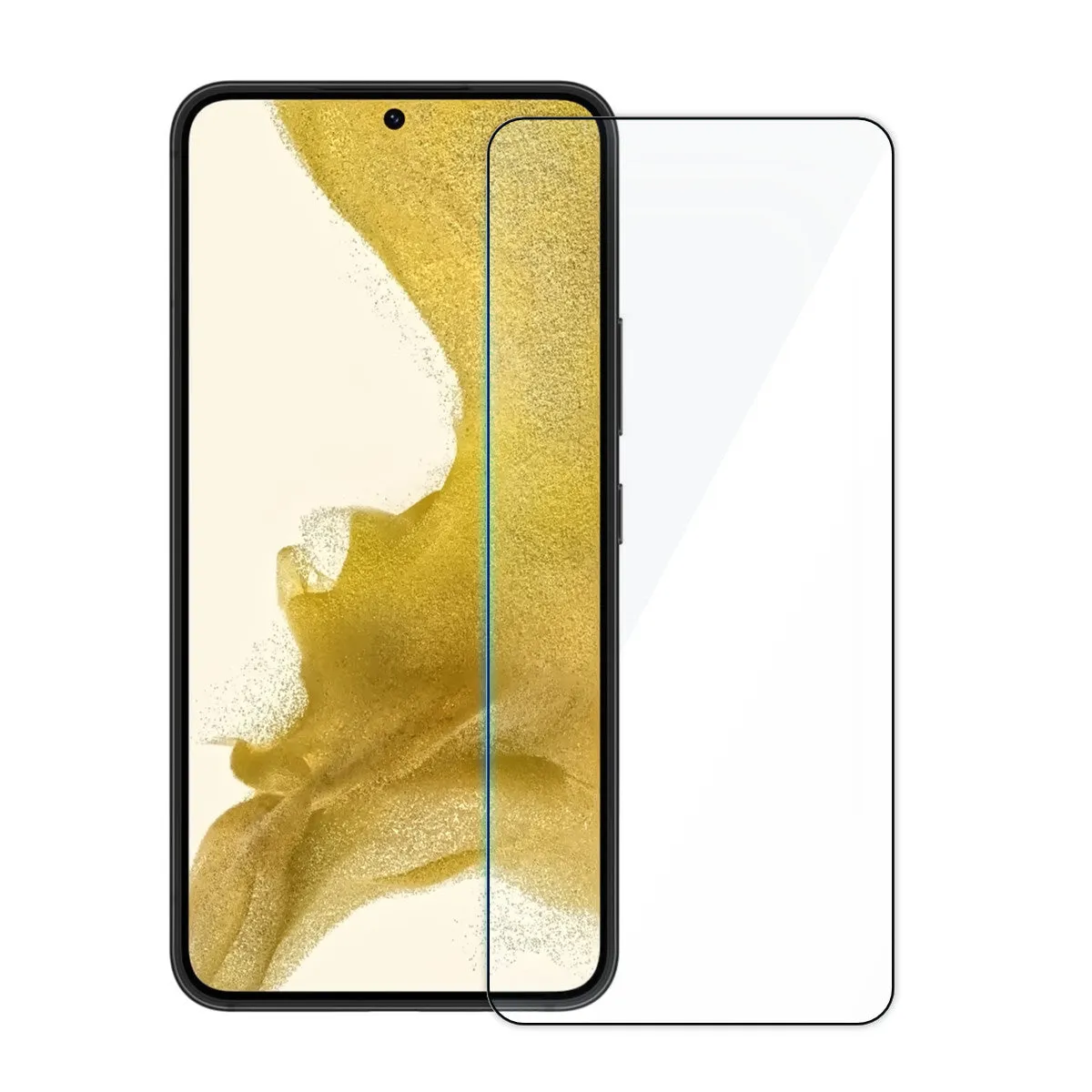 2x Hugmie® Samsung S22 Plus Full Coverage Screen Protector