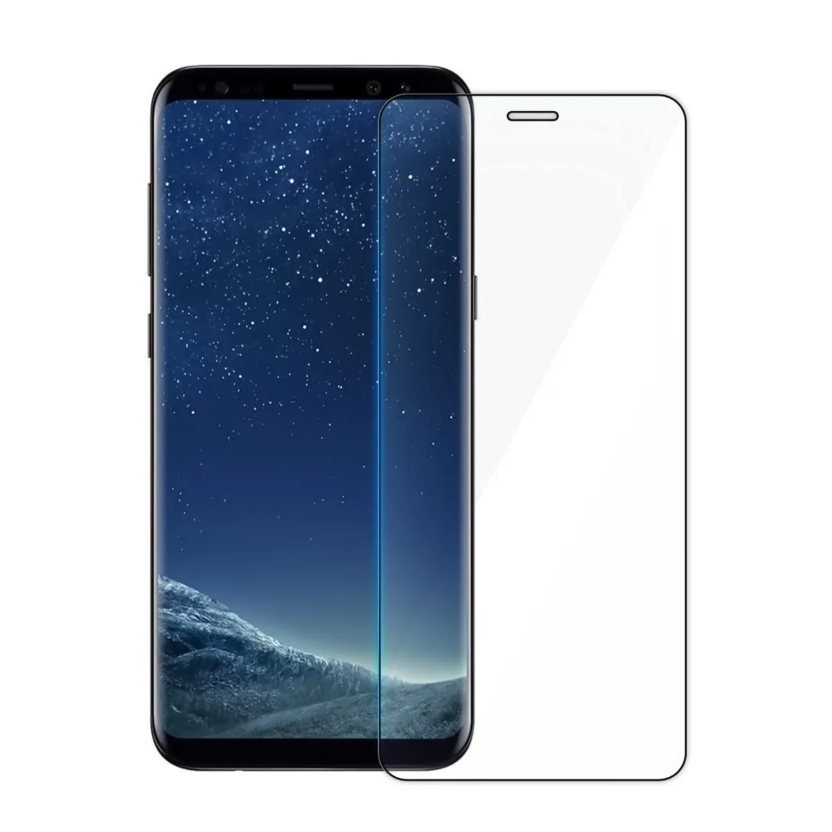 2x Hugmie® Samsung S8/S9 Full Coverage Screen Protector