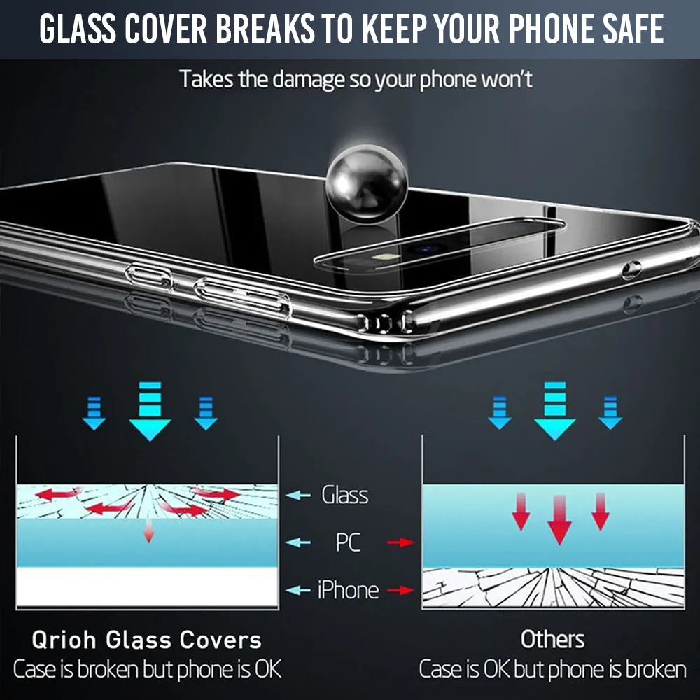Abstract Arrow Pattern Glass Case For Samsung Galaxy M31 Prime