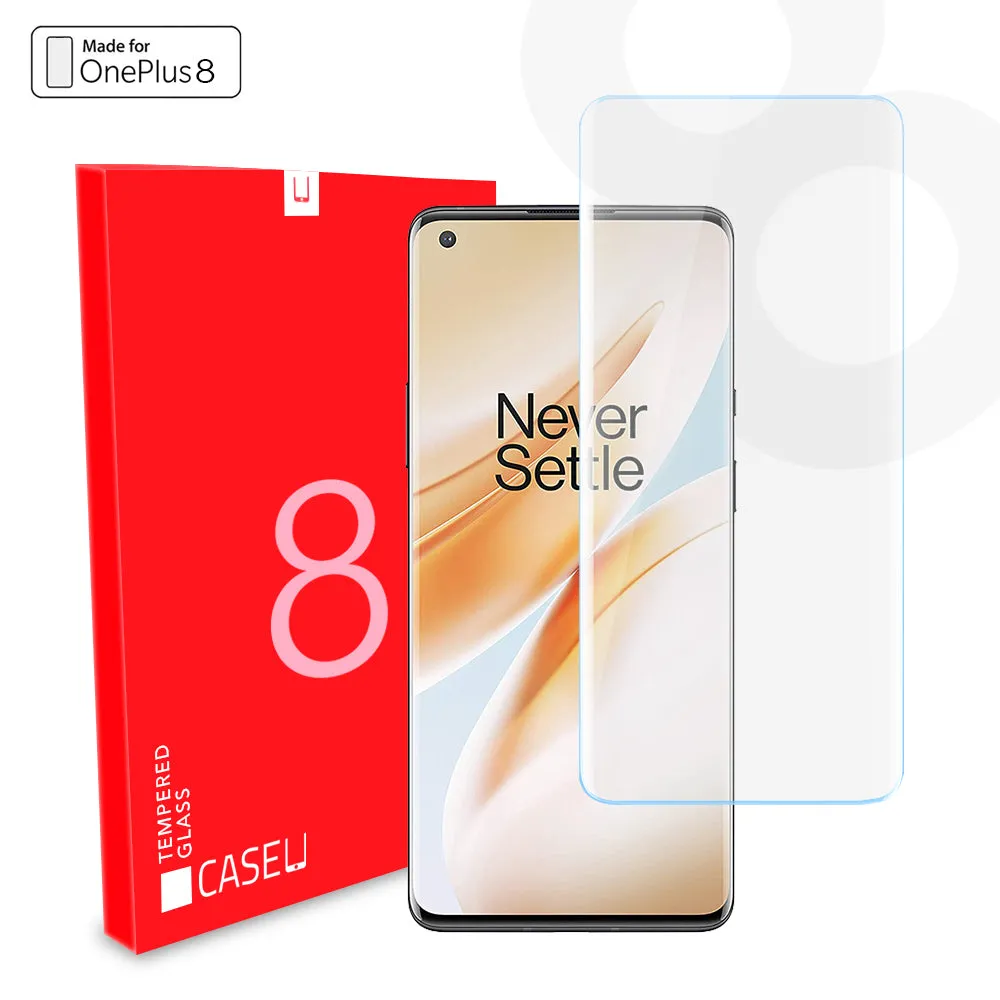Advanced Border-less Full Coverage 3D Curved UV OnePlus8 Screen Protector