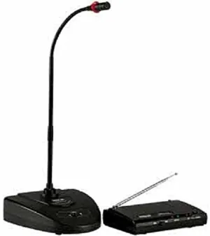 Ahuja Microphone Wireless Single Channel VHF, Gooseneck - AWM630VG