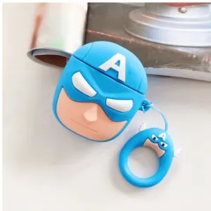 Airpod Casing Captain America
