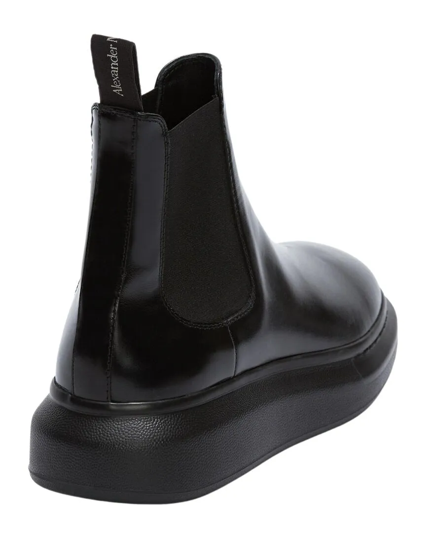 Alexander Mcqueen Leather Boot