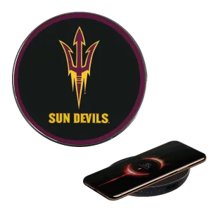 Arizona State University Qi Wireless Charger With Illuminated Sun Devils Logo & Built-In Power bank