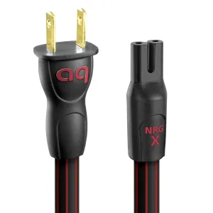 Enhanced Quality AudioQuest NRG-X2, 2-Pole High-Performance AC Power Cable