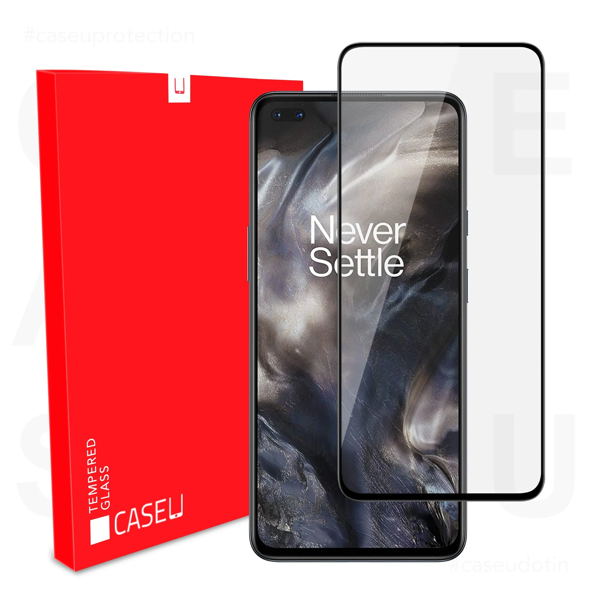 Black Shield Premium Tempered Glass - OnePlus Nord