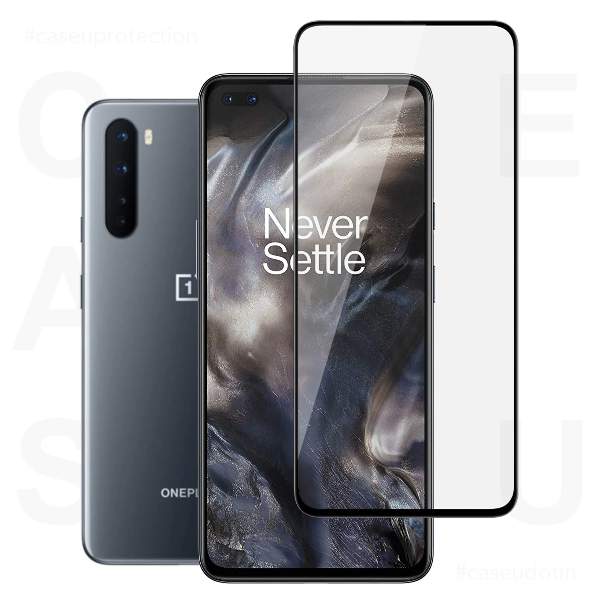 Black Shield Premium Tempered Glass - OnePlus Nord