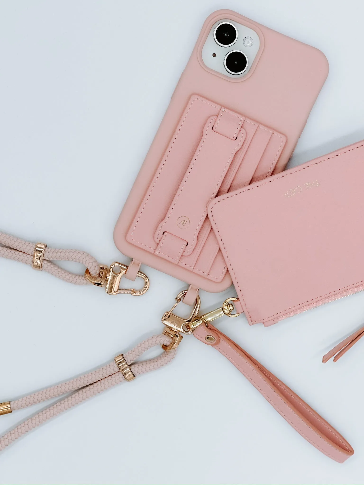 Blush Pink Hoop Wallet