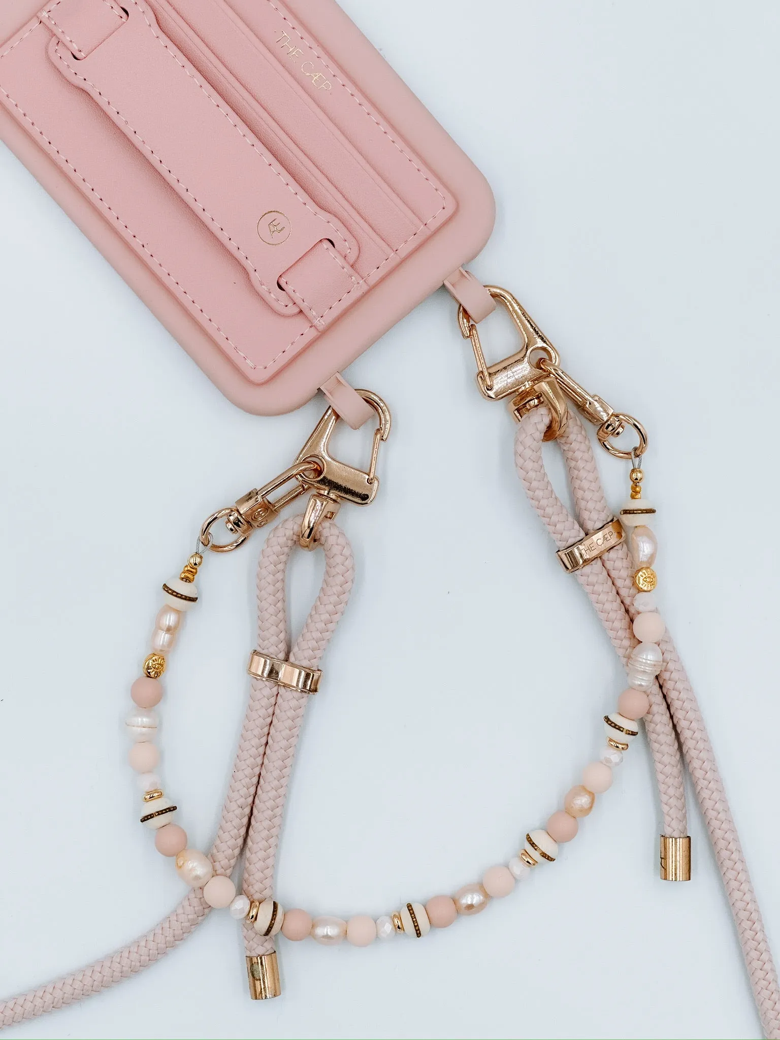 Blush Pink Hoop Wallet