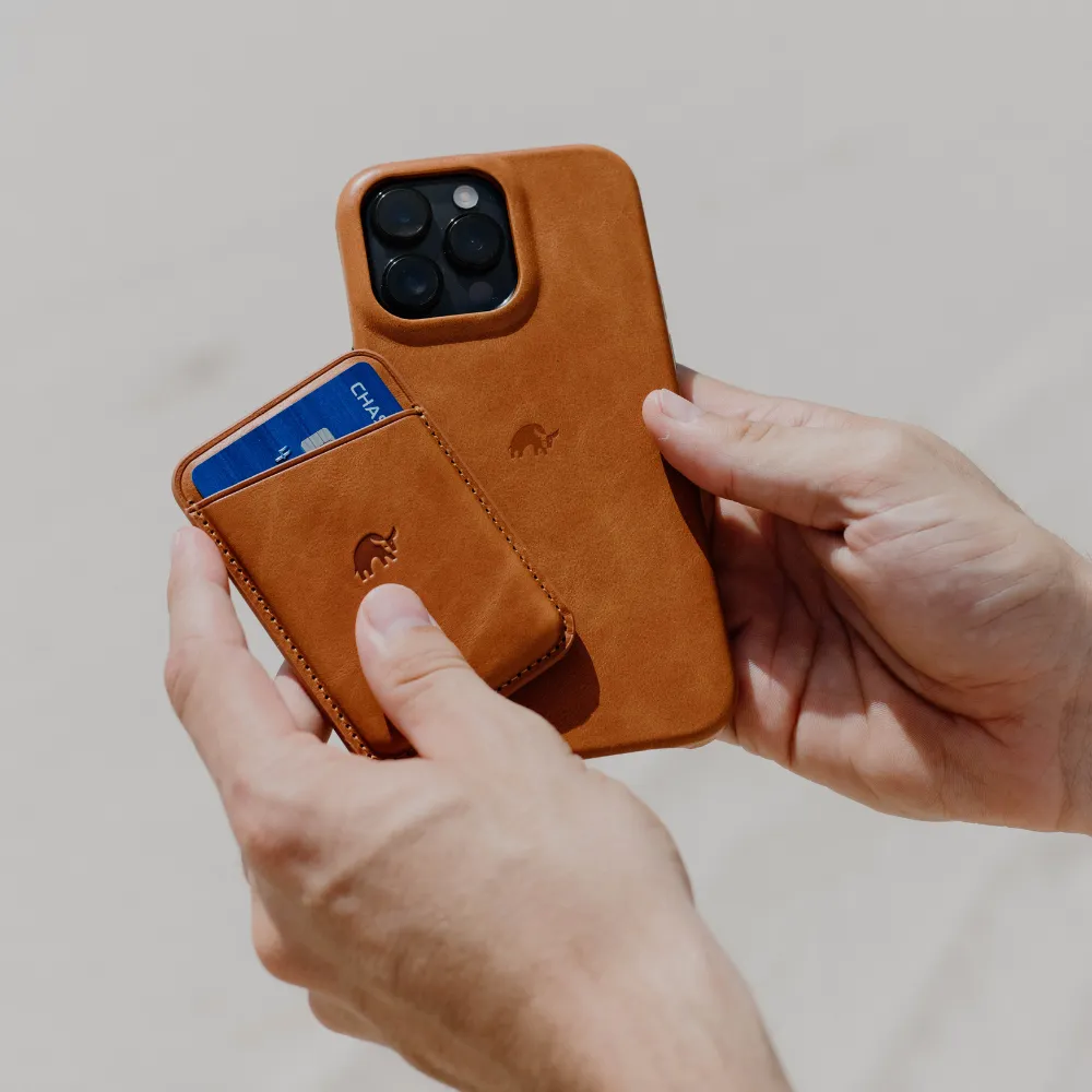 BOGO 50% OFF Minimalist iPhone Case & Wallet - Sienna