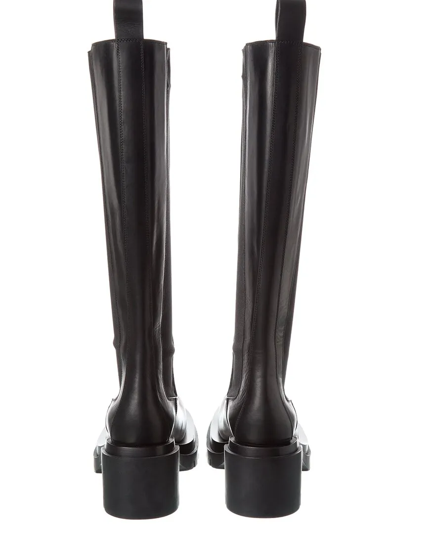 Bottega Veneta Lug Leather Boot (Authentic Pre-Owned)