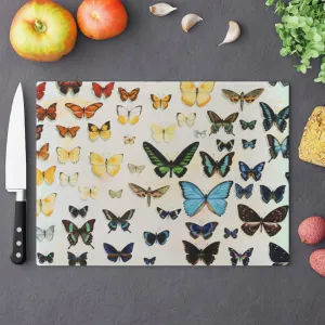 Butterfly Rainbow Glass Tray