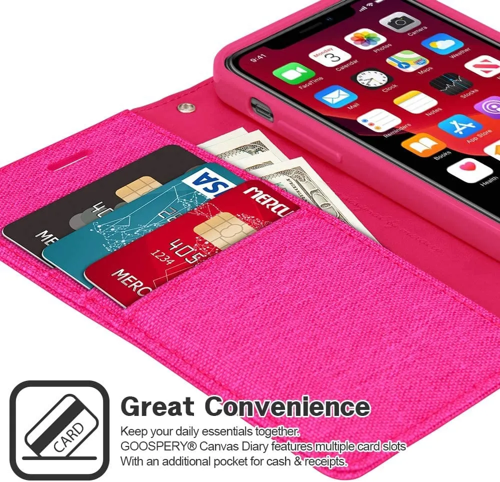 CANVAS DIARY CASE WALLET IPHONE 13 MINI