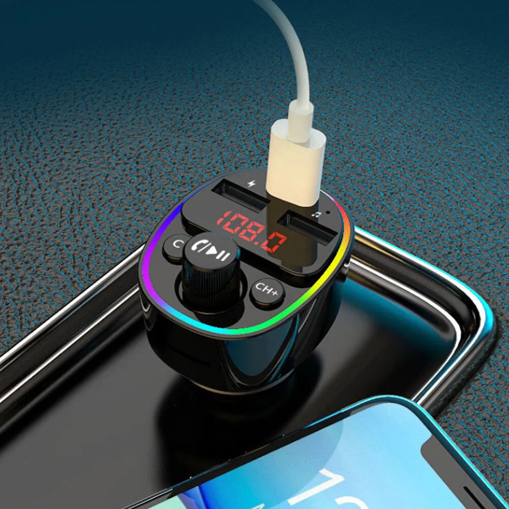 Car Mp3 Player Bluetooth-compatible G67 Card Pd Fast Charging