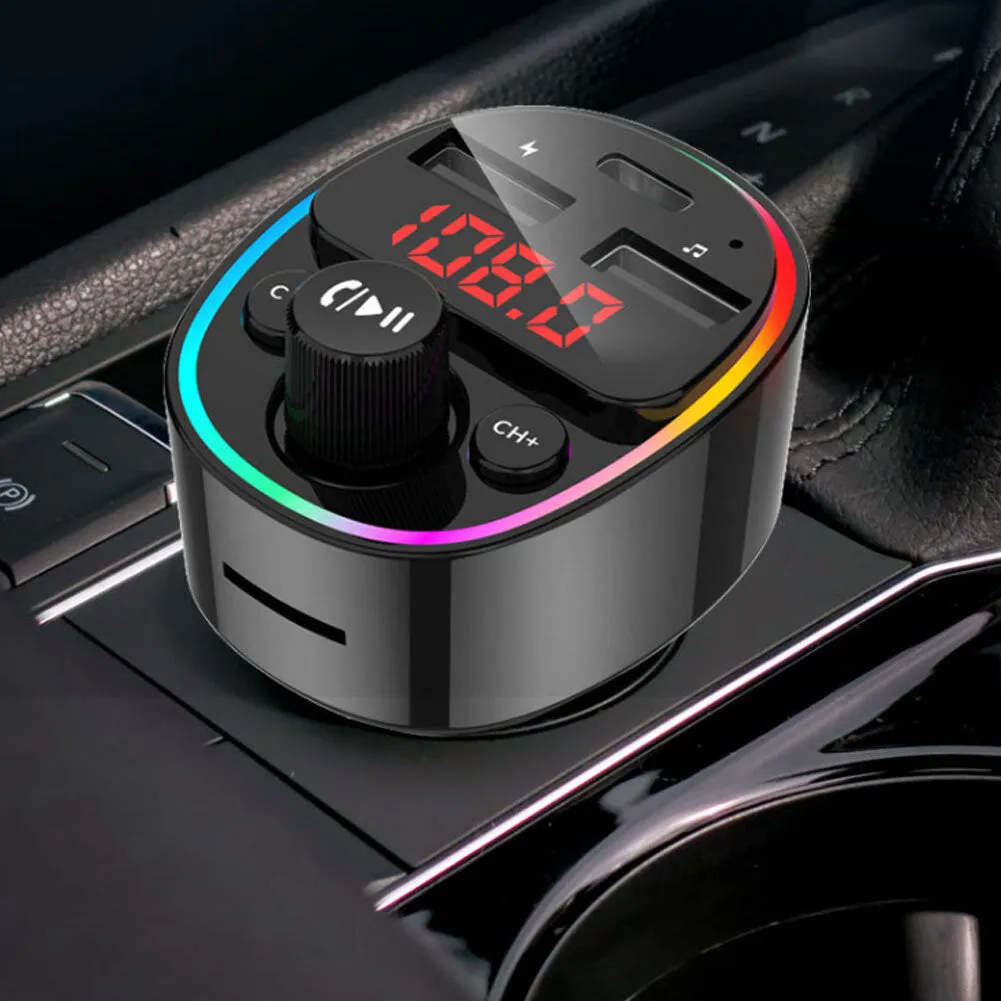 Car Mp3 Player Bluetooth-compatible G67 Card Pd Fast Charging