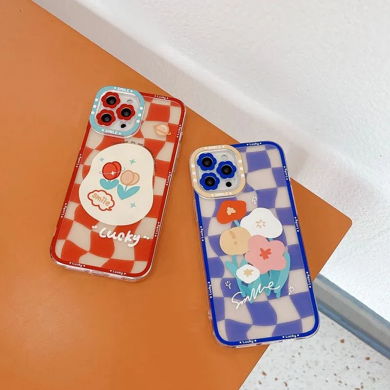 Cute Flowers Tulip iPhone Case