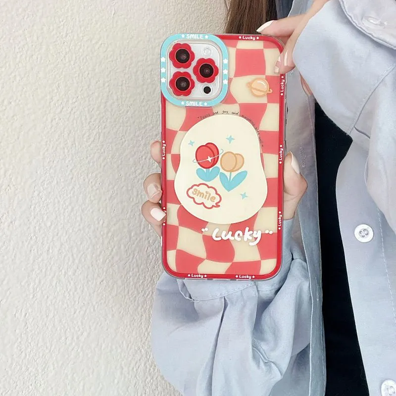 Cute Flowers Tulip iPhone Case