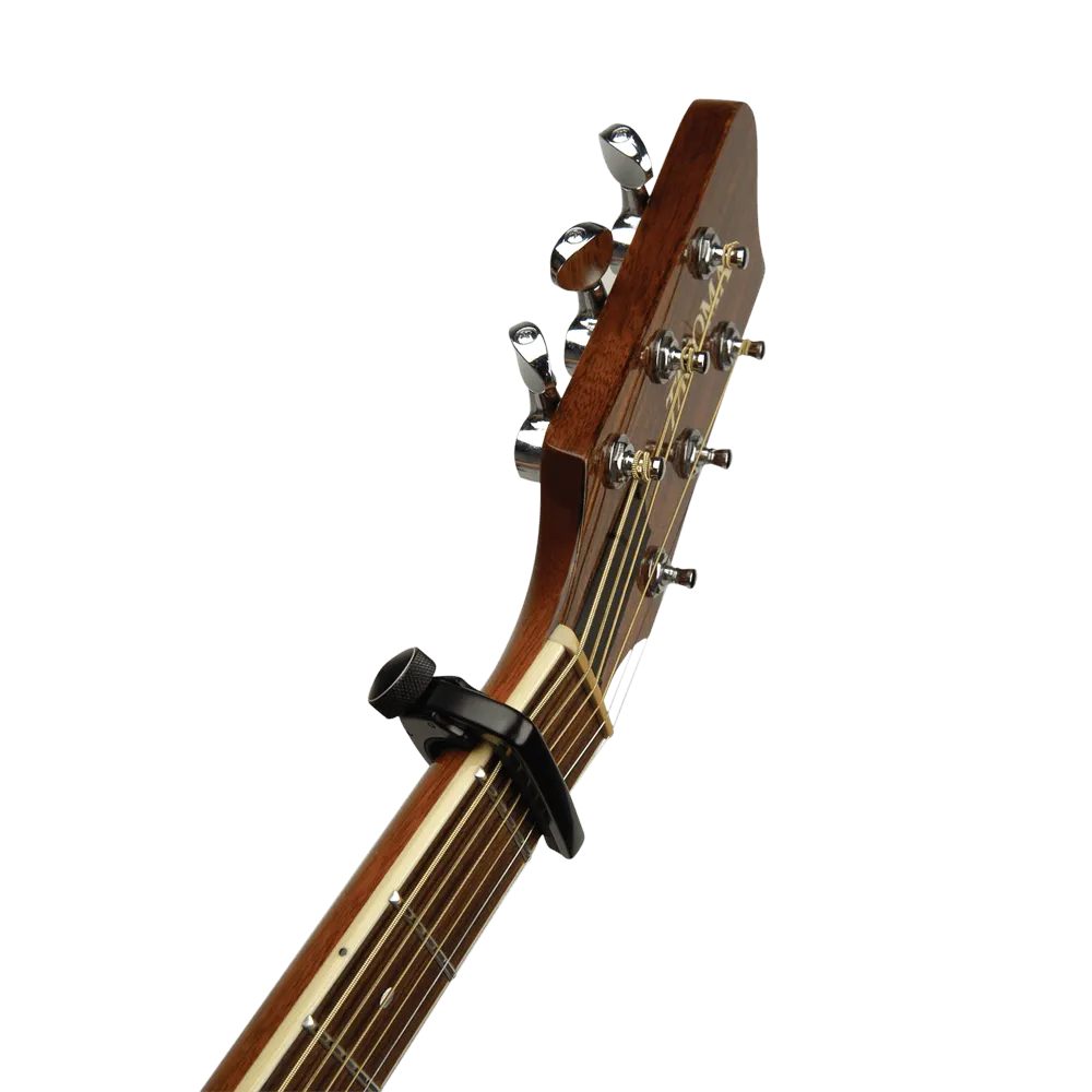 D'Addario Capo Lite, Adjustable Tension, Black