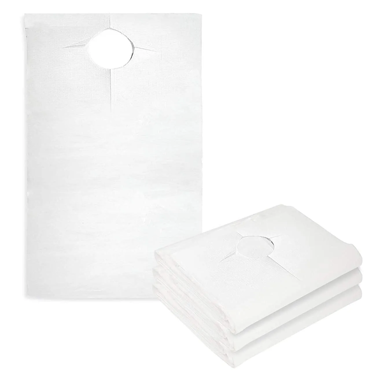 Disposable Adult Bibs - Over Head