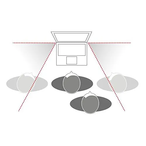 Easy On/Off Privacy Screen Filter compatible with 13 Inch Surface Book 2 Laptop (Anti-Glare)