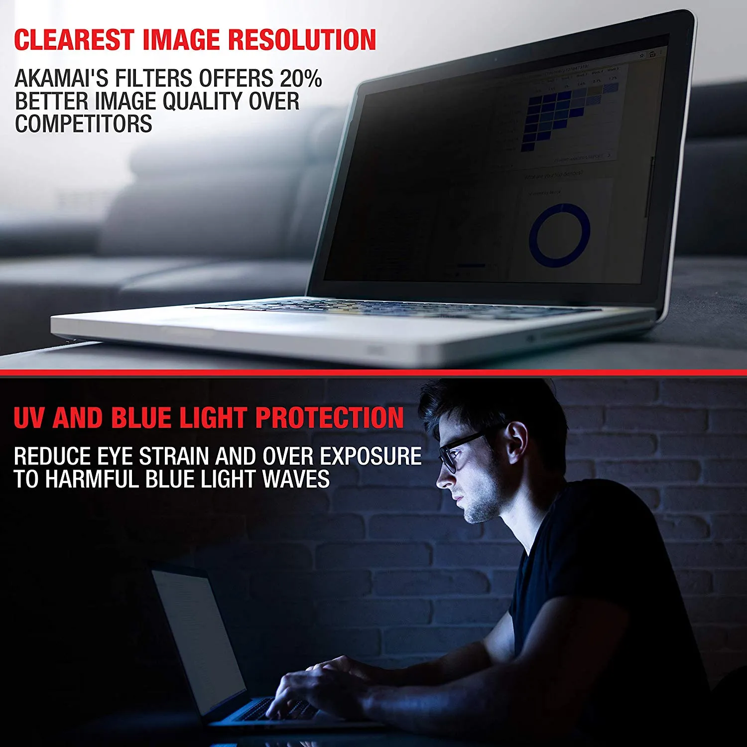 Easy On/Off Privacy Screen Filter compatible with 13 Inch Surface Book 2 Laptop (Anti-Glare)