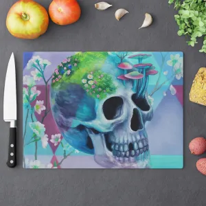 Eternal Bloom Glass Tray