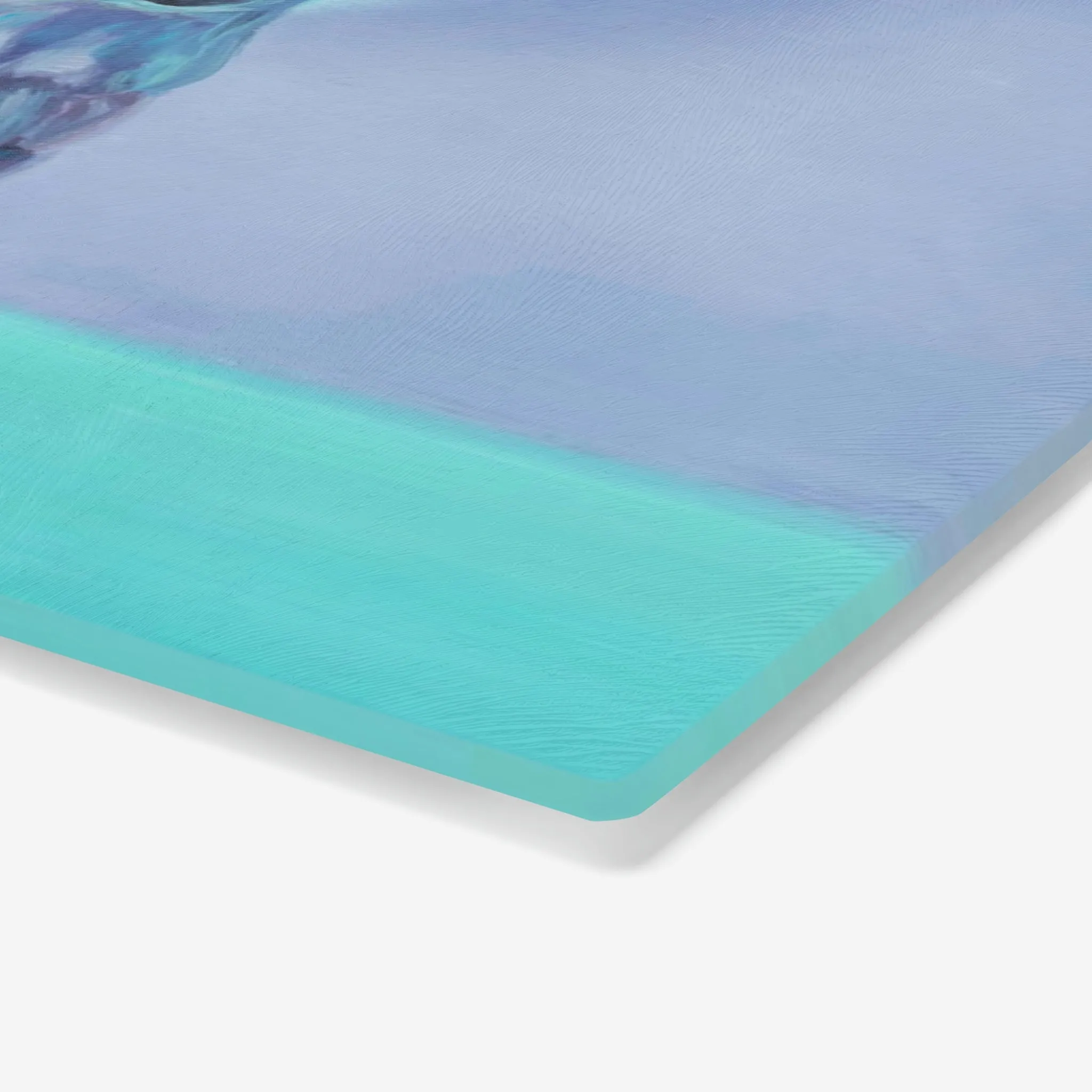 Eternal Bloom Glass Tray