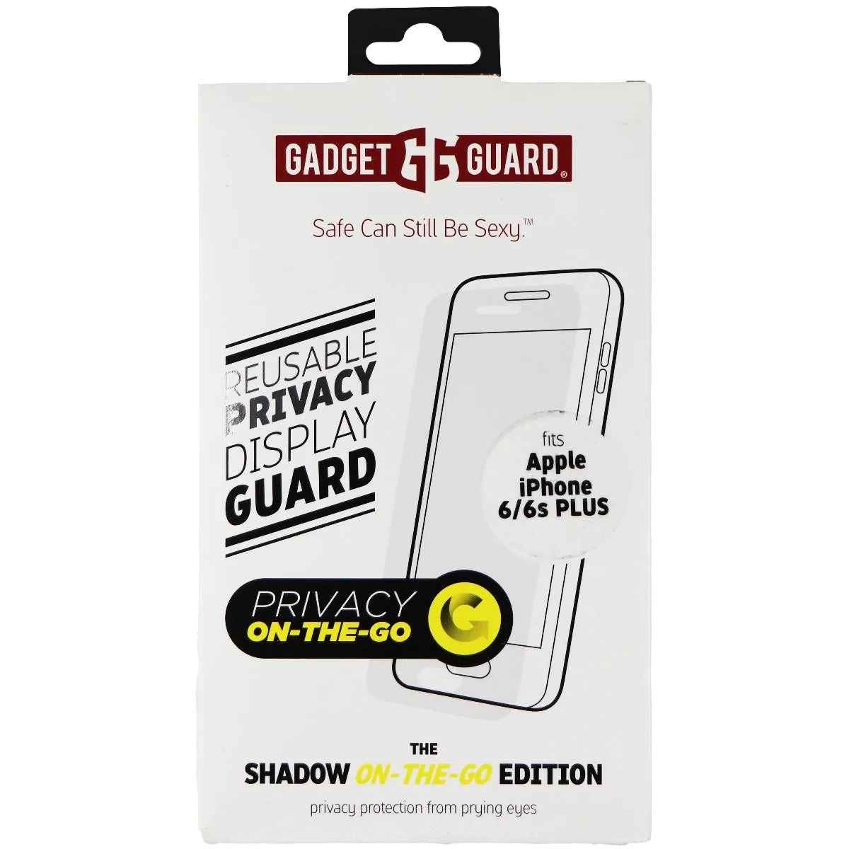 Gadget Guard Shadow On-The-Go Privacy Screen Protector for iPhone 6s Plus/6 Plus