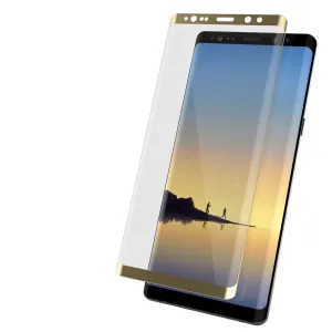Galaxy Note 8  Gold Punkcase Glass SHIELD Tempered Glass Screen Protector 0.33mm Thick 9H Glass