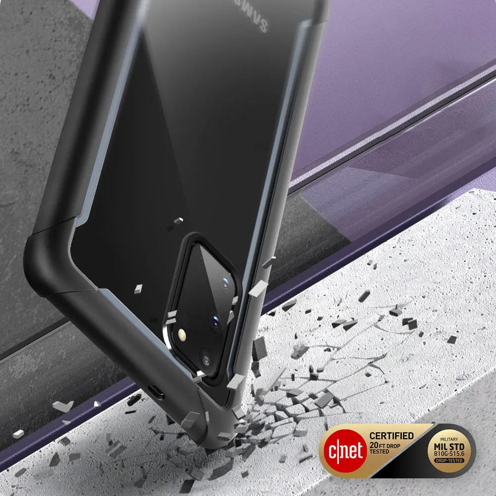Galaxy S20 Ares Clear Rugged Case(open box) - Black