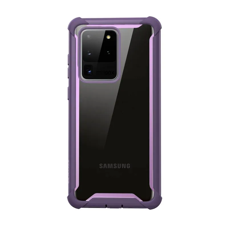 Galaxy S20 Ultra Ares Clear Rugged Case(open box) - Purple