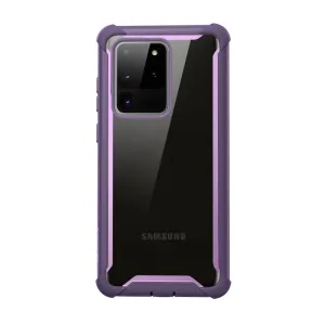 Galaxy S20 Ultra Ares Clear Rugged Case(open box) - Purple