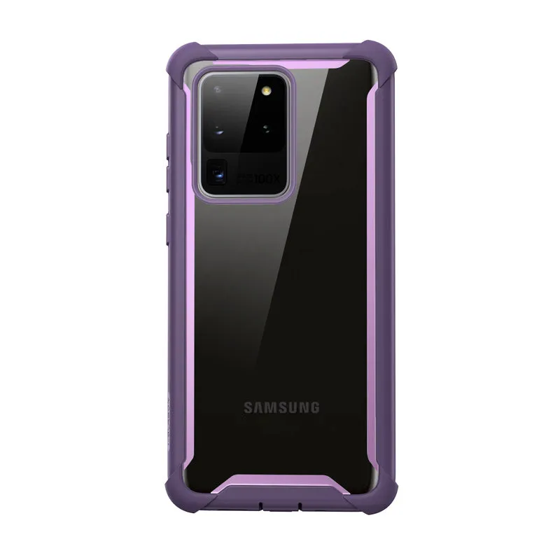 Galaxy S20 Ultra Ares Clear Rugged Case(open box) - Purple