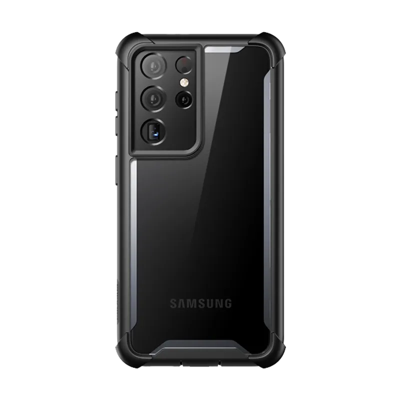 Galaxy S21 Ultra Ares Clear Rugged Case(open box) - Black