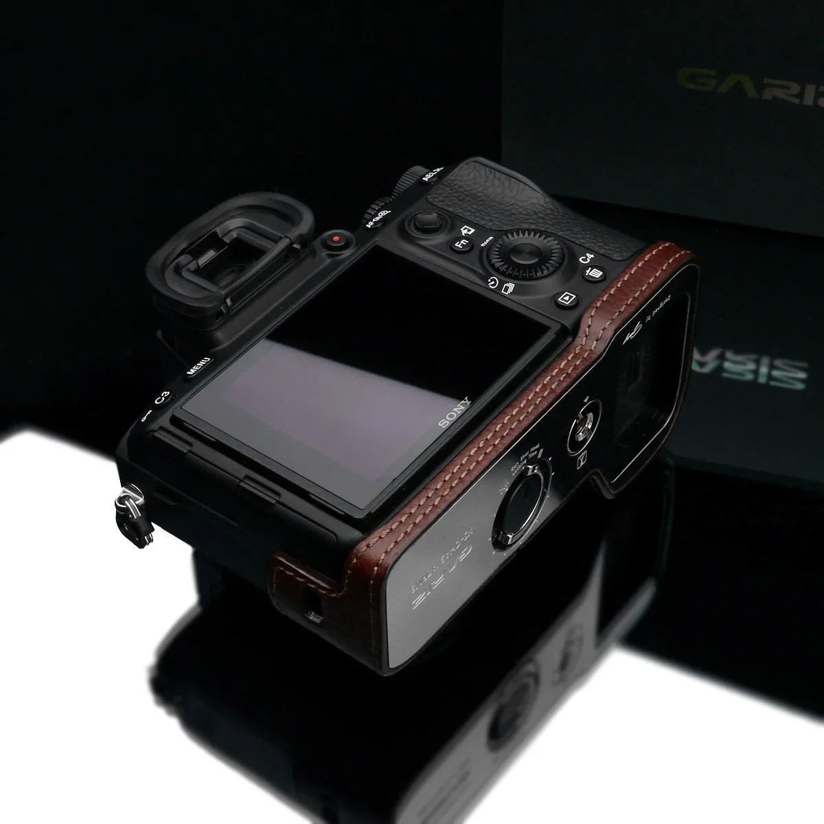 Gariz Brown XS-CHA7M3BRO Genuine Leather Half Case for Sony A7RIII/Sony A7III
