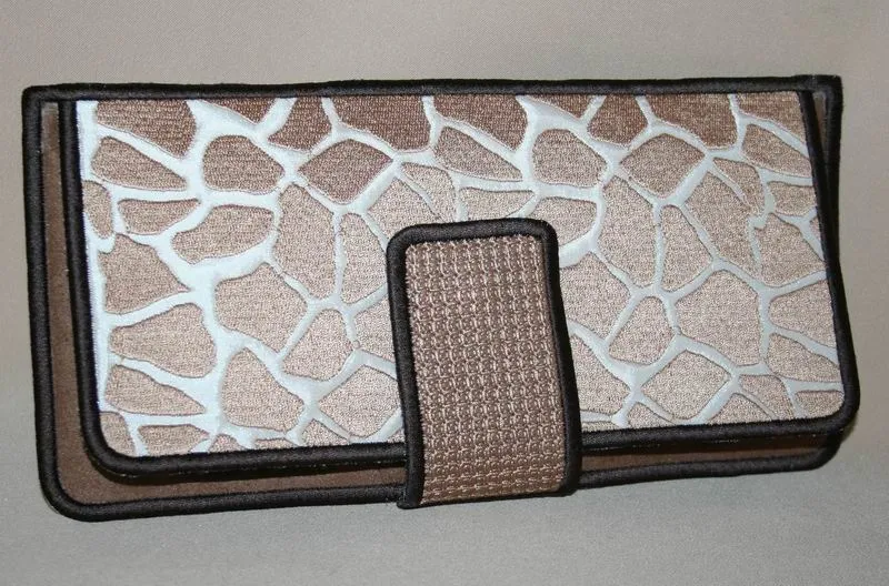 Giraffe Checkbook Book Cover or Coupon folder