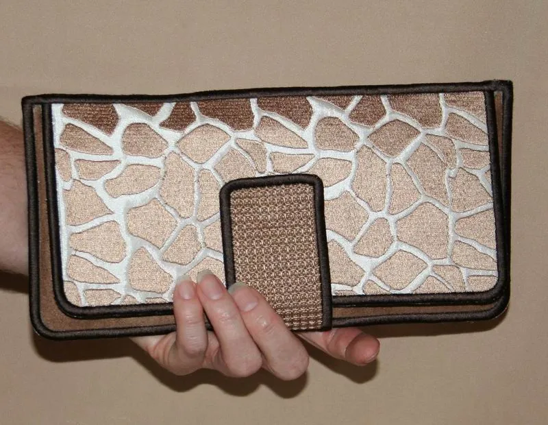 Giraffe Checkbook Book Cover or Coupon folder