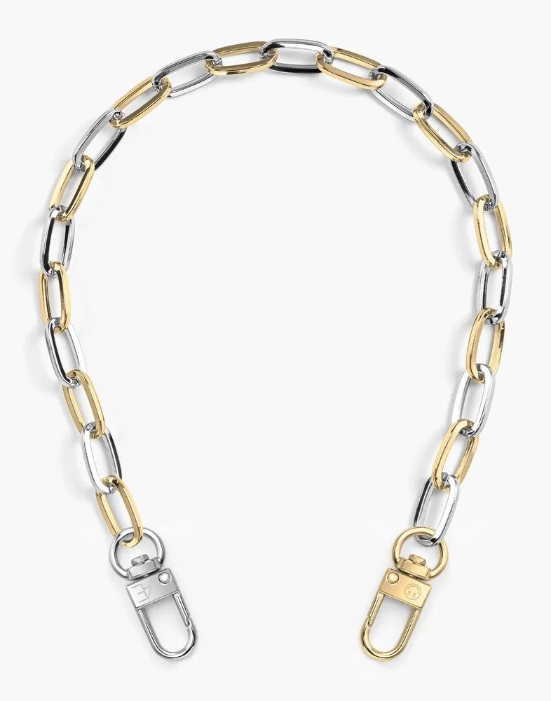 Gold/Silver Paperclip Chain
