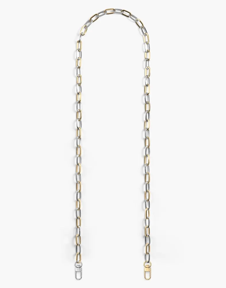 Gold/Silver Paperclip Chain