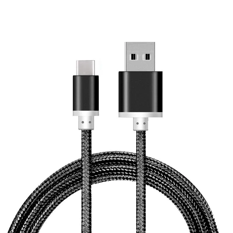 Heavy Duty Strong Braided Fast Charge USB C Type C Data Phone Charger Cable Lead 1m 2m 3m