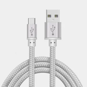 Heavy Duty Strong Braided Fast Charge USB C Type C Data Phone Charger Cable Lead 1m 2m 3m