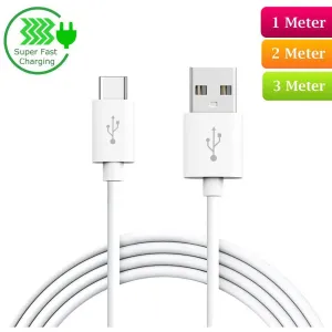 Heavy Duty USB C Type C Data Lead Fast Charge Phone Charger Cable