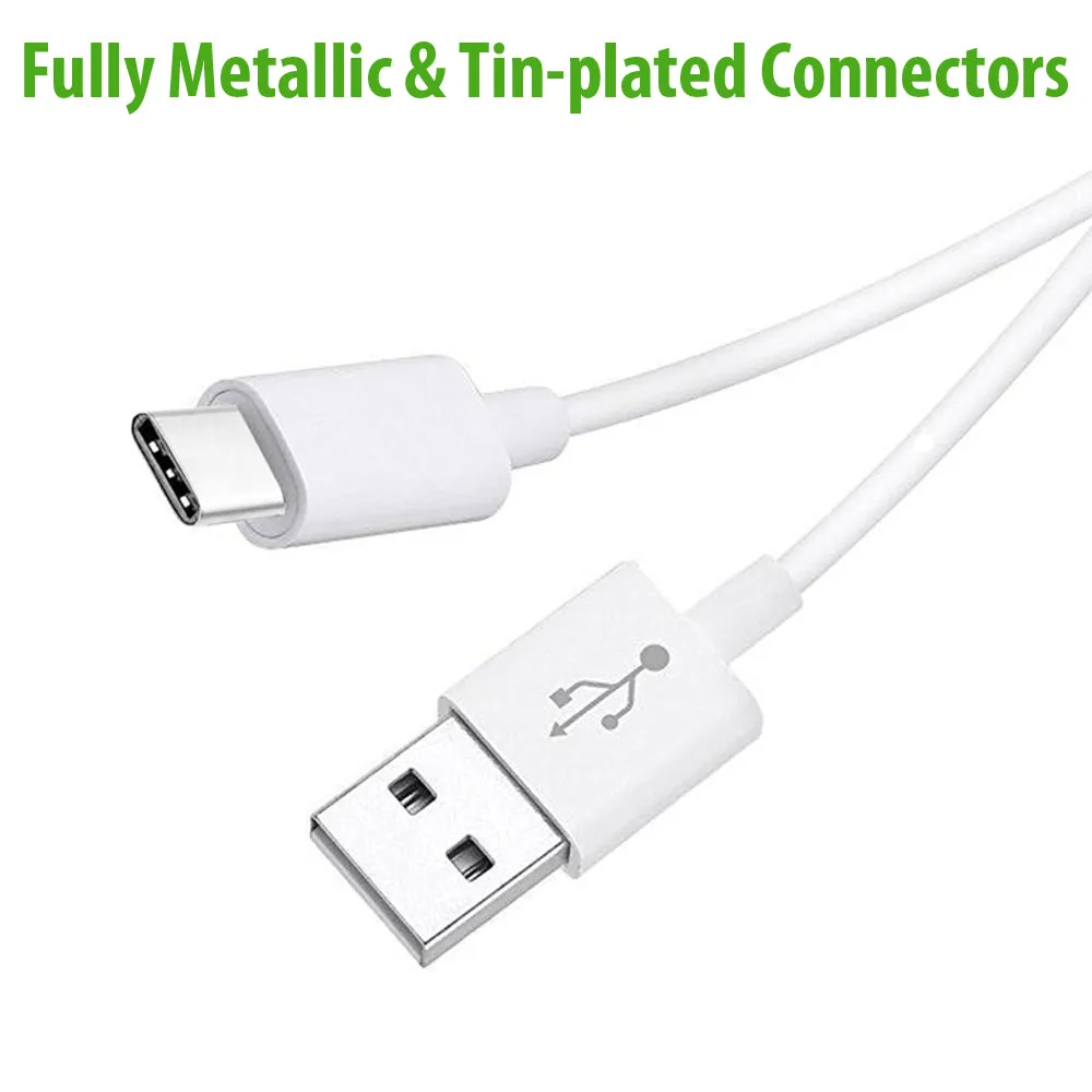 Heavy Duty USB C Type C Data Lead Fast Charge Phone Charger Cable