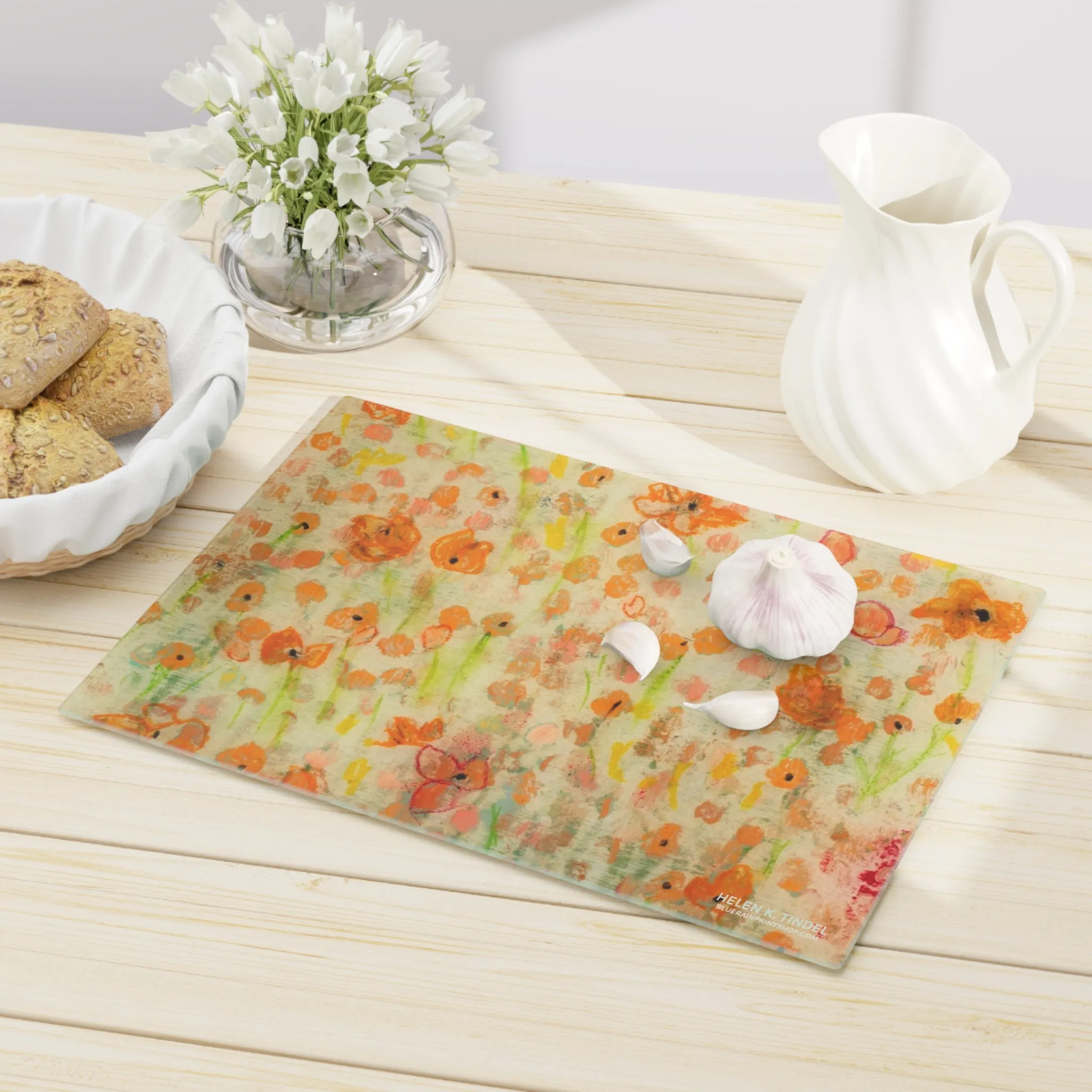 Honey Glass Tray