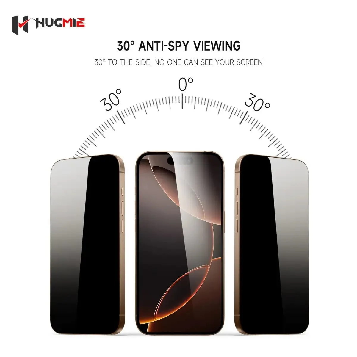Hugmie® Privacy Screen Protector for iPhone 16 Series