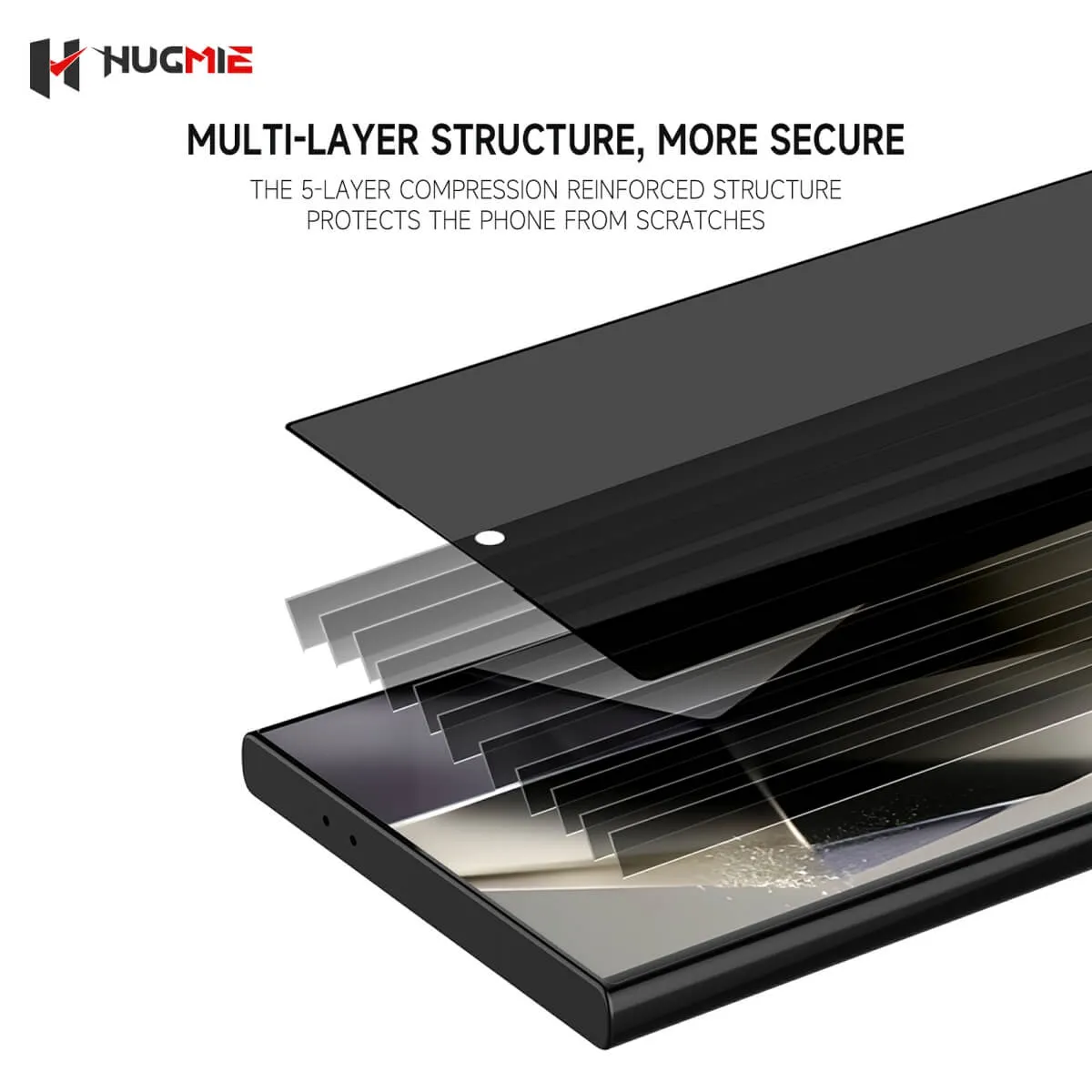 Hugmie® Samsung S24 Series Privacy Screen Protector