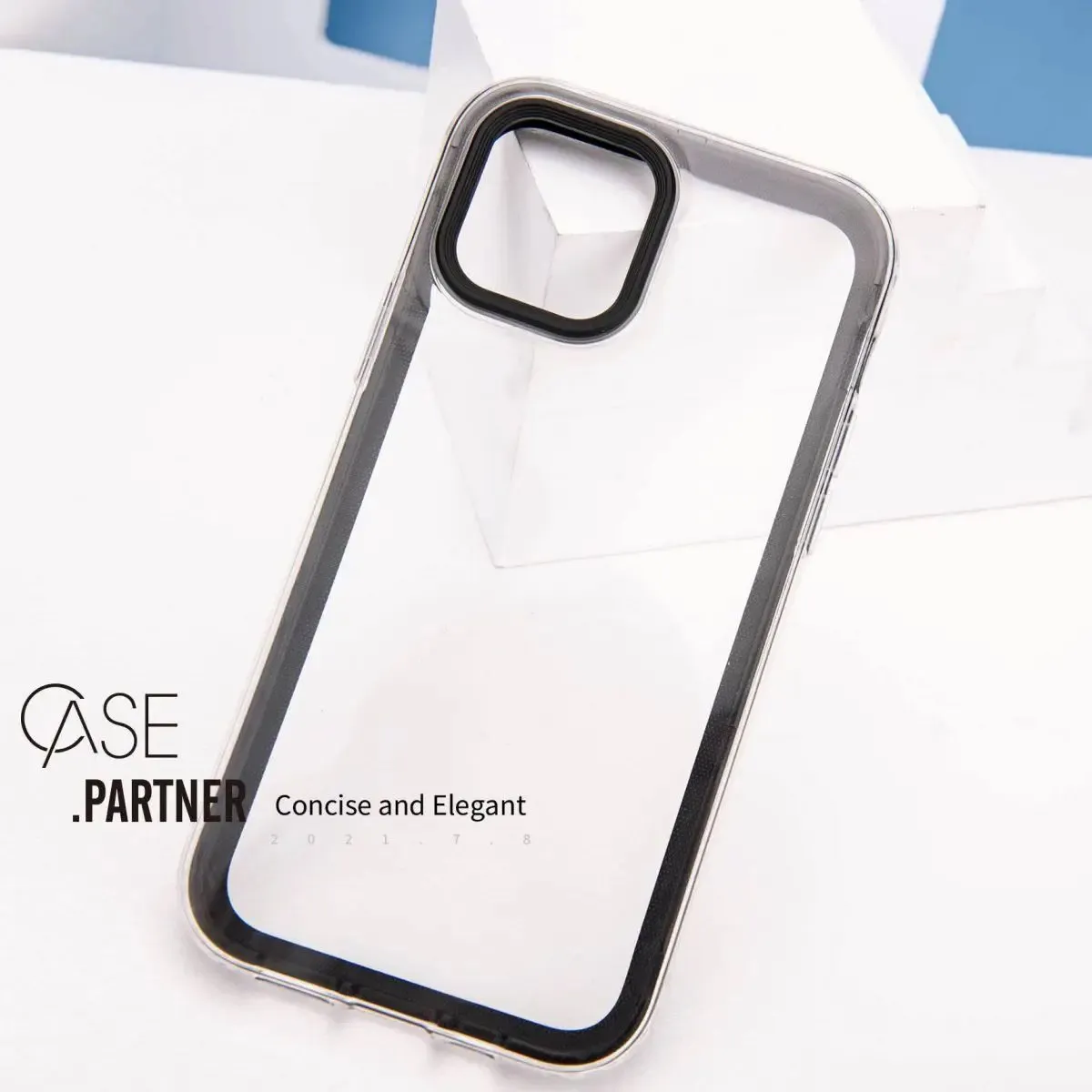 iPhone 11 Clear Case Macaron Shockproof