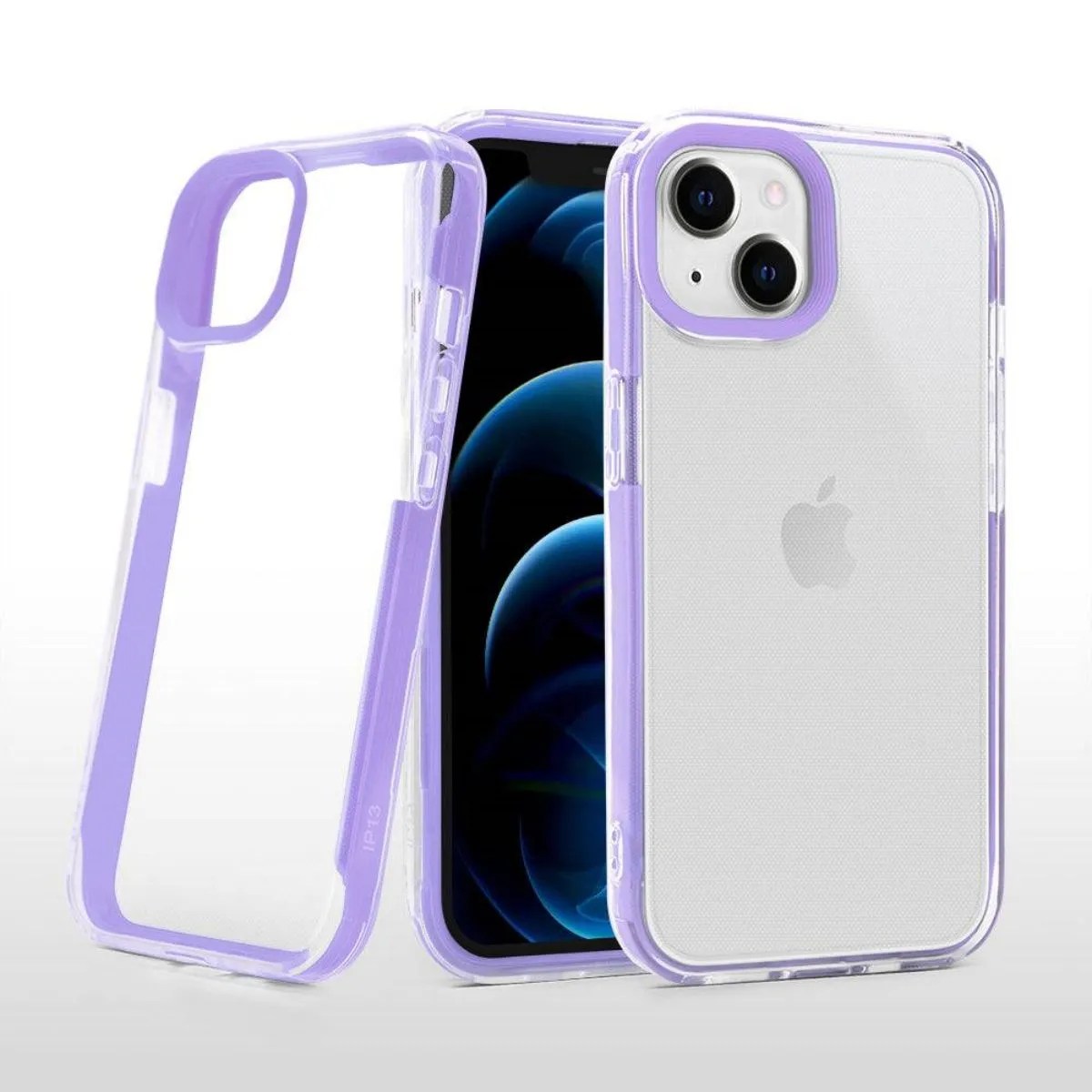 iPhone 11 Clear Case Macaron Shockproof